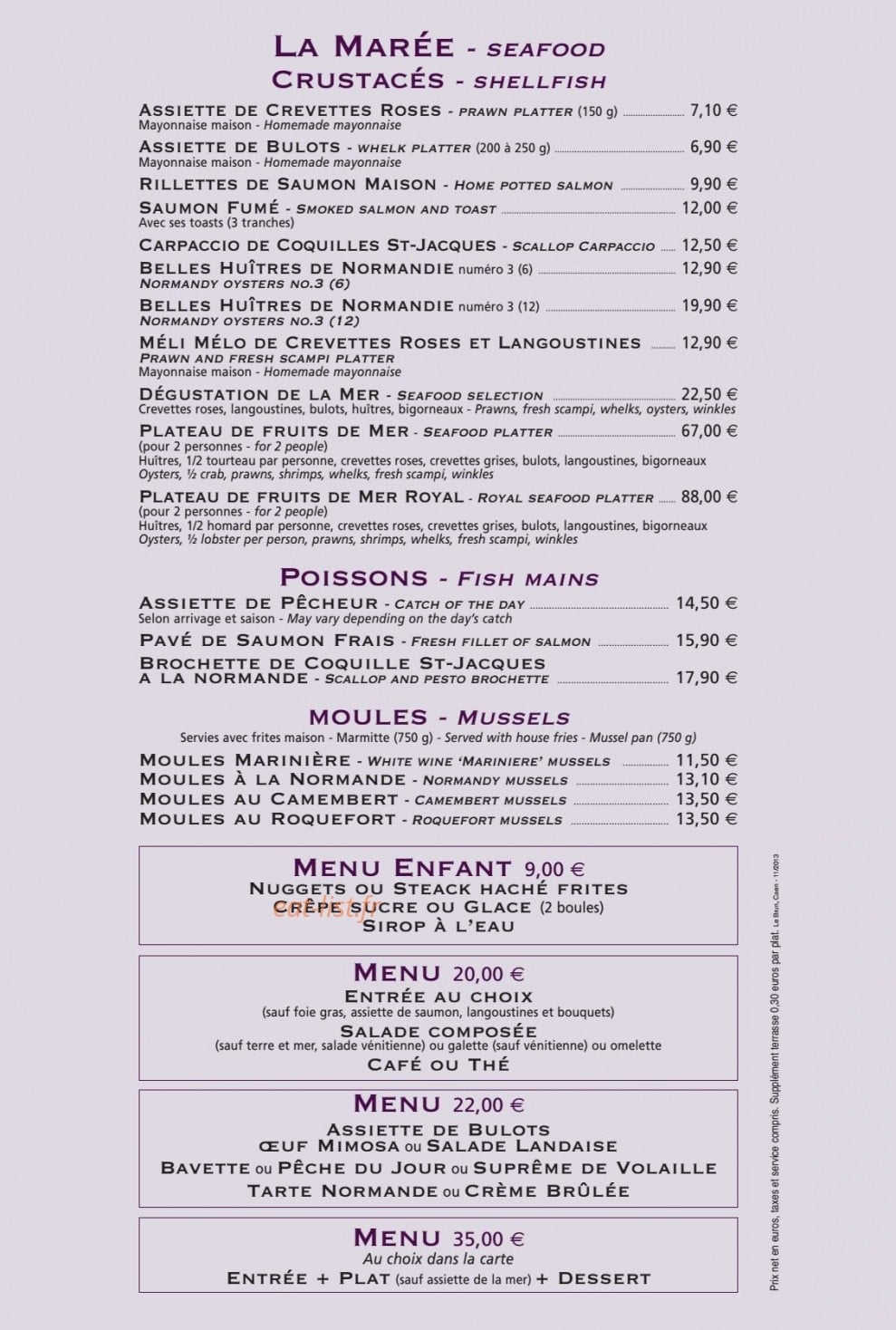 L'Accostage — carte page 4