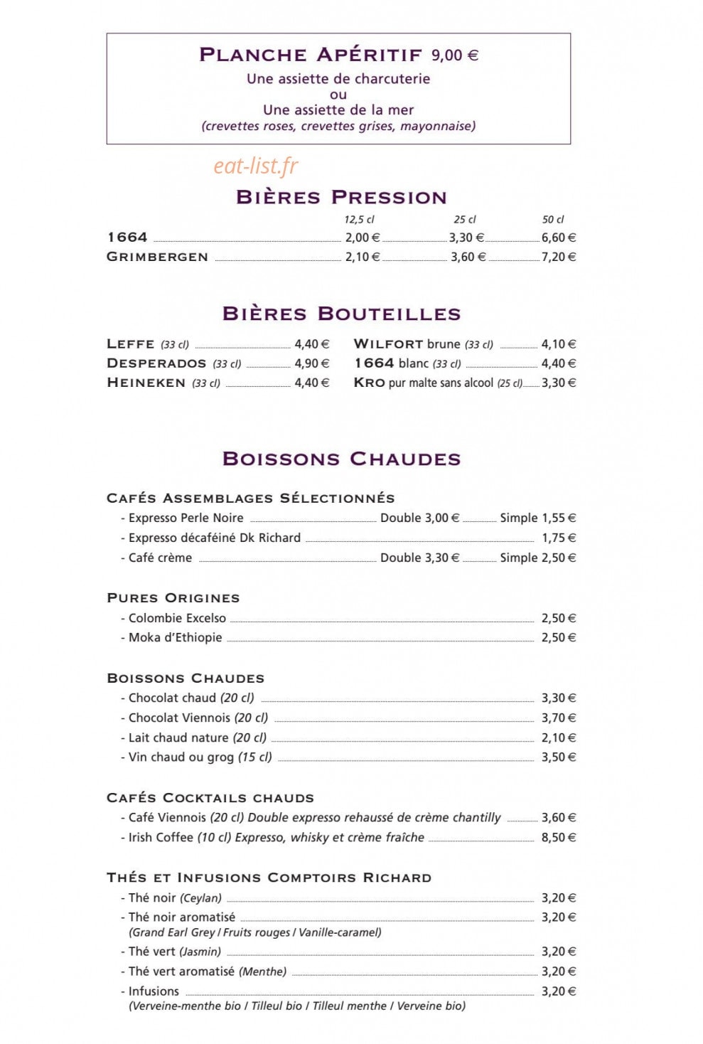 L'Accostage — carte page 7