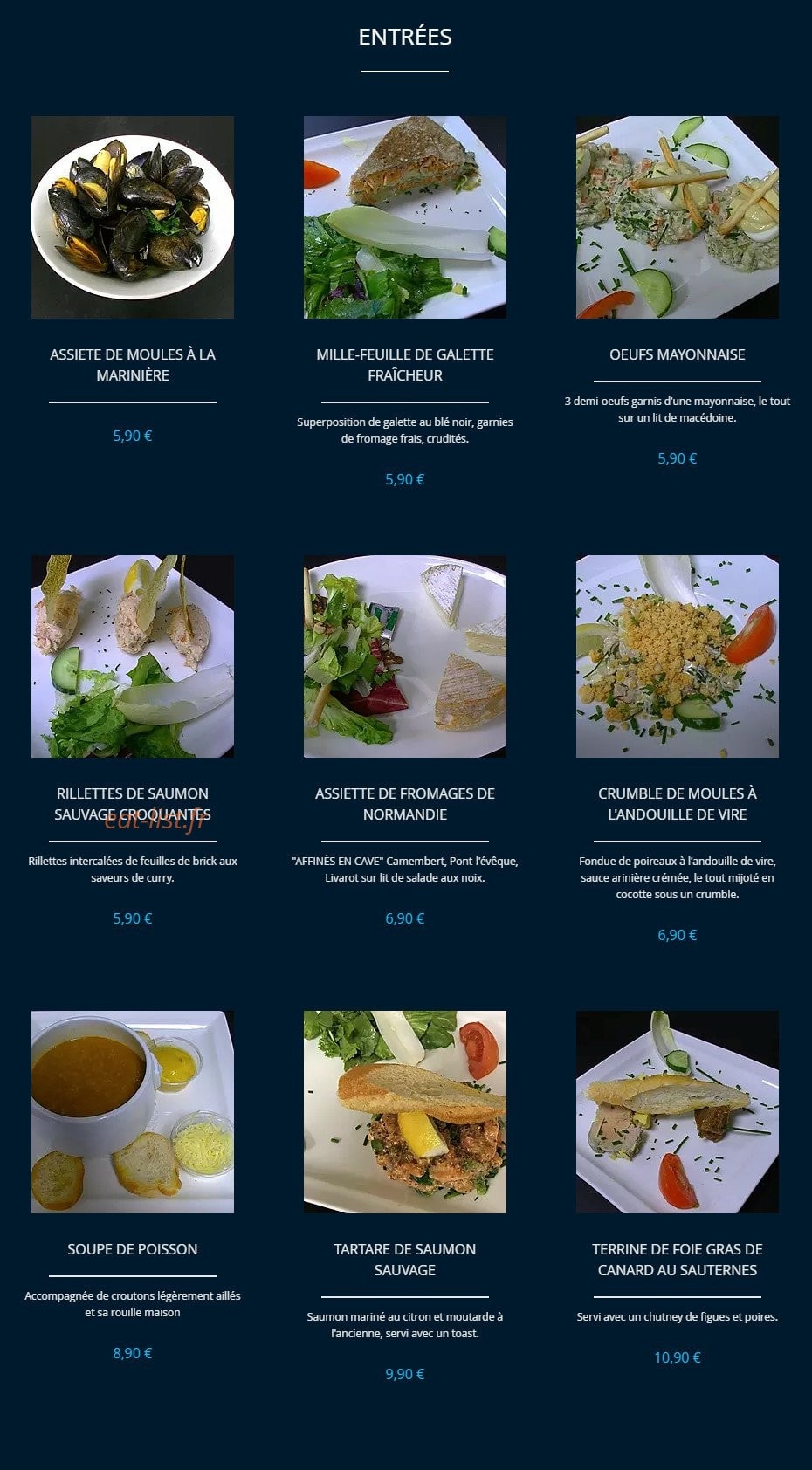 La Moulerie — carte page 1