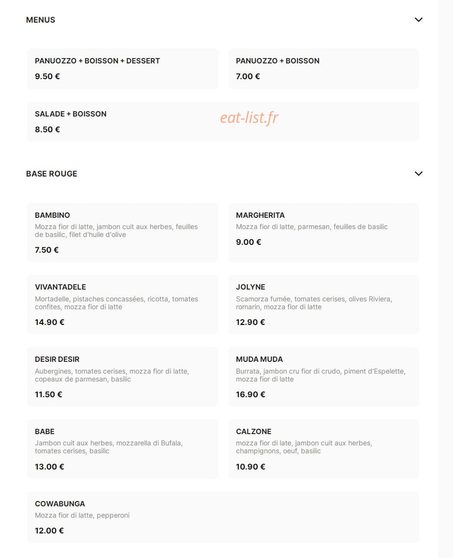 Lelo Lelo — carte page 1