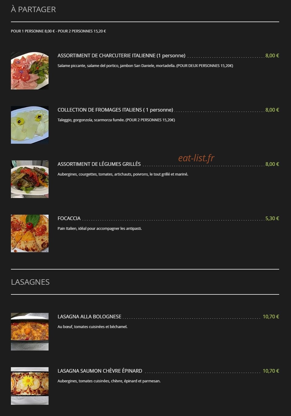 Mamma Mia — carte page 12
