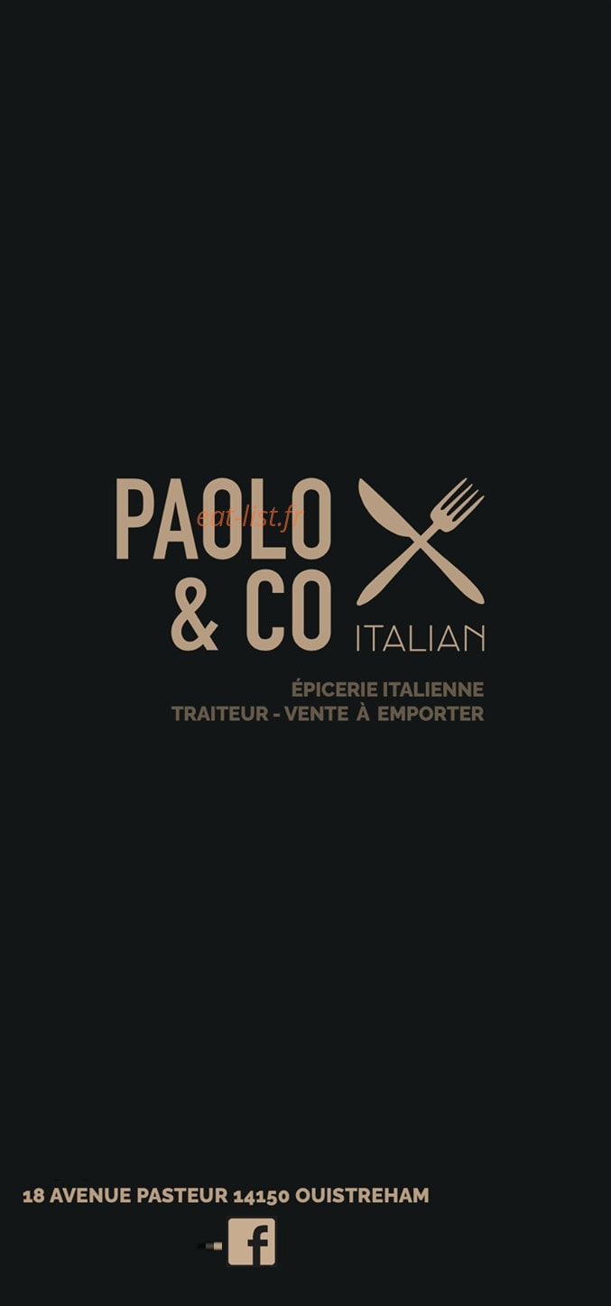 Paolo & Co — carte page 1
