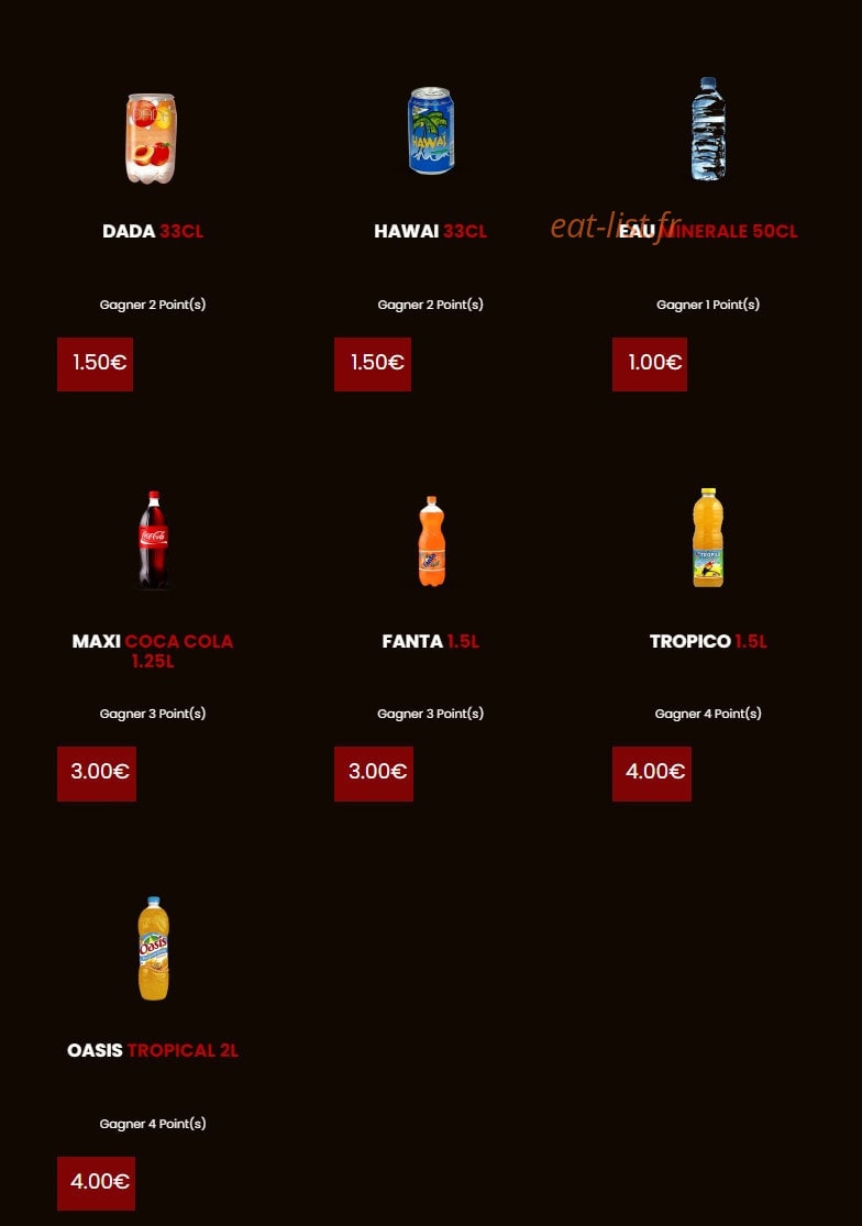 Pizza Presto — carte page 12