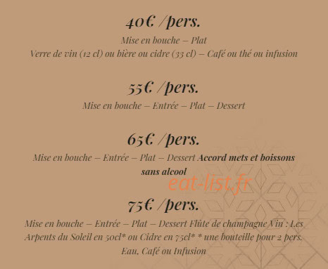 La table de ML — carte page 1