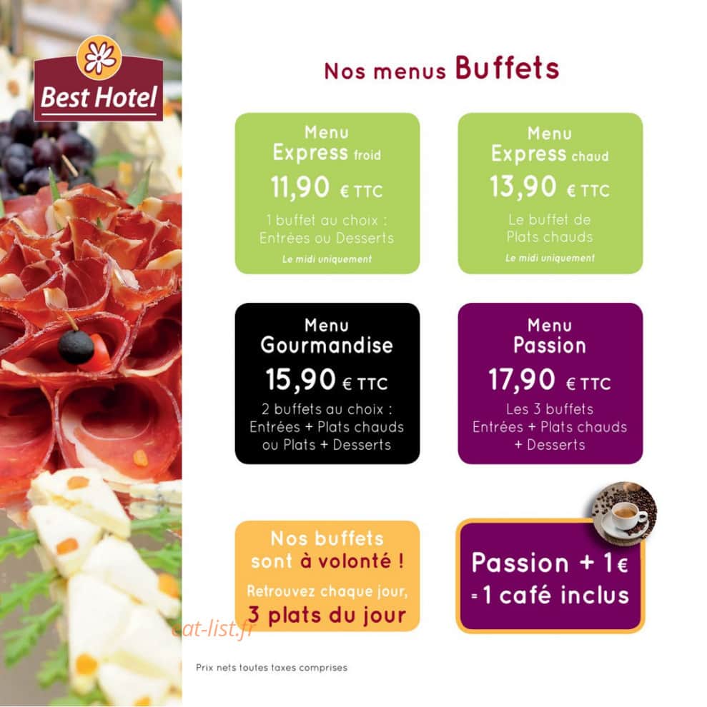 Best hotel — carte page 2