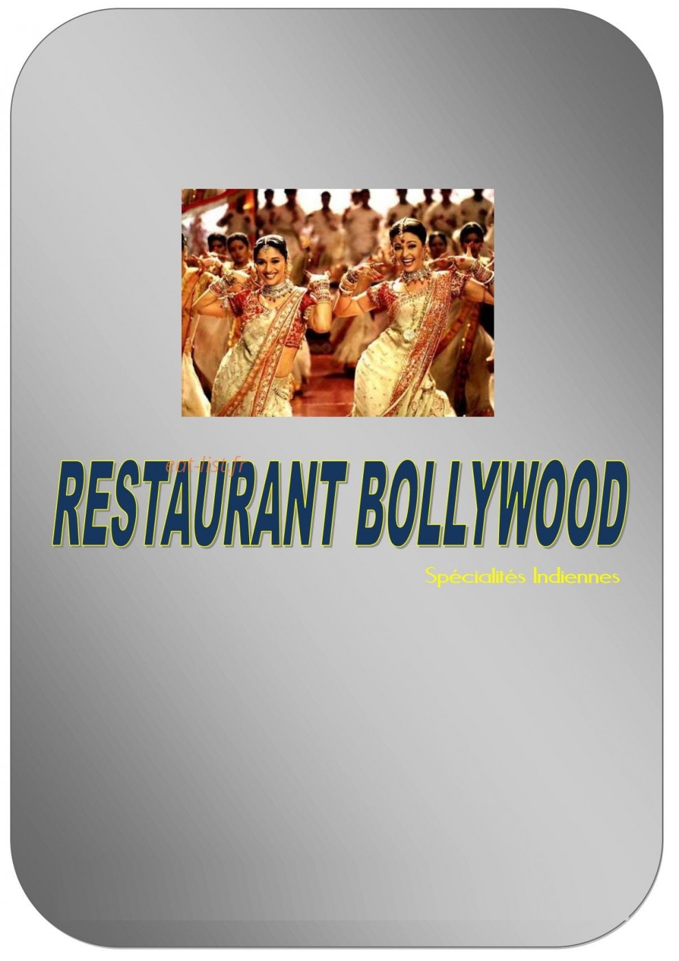 Bollywood — carte page 1