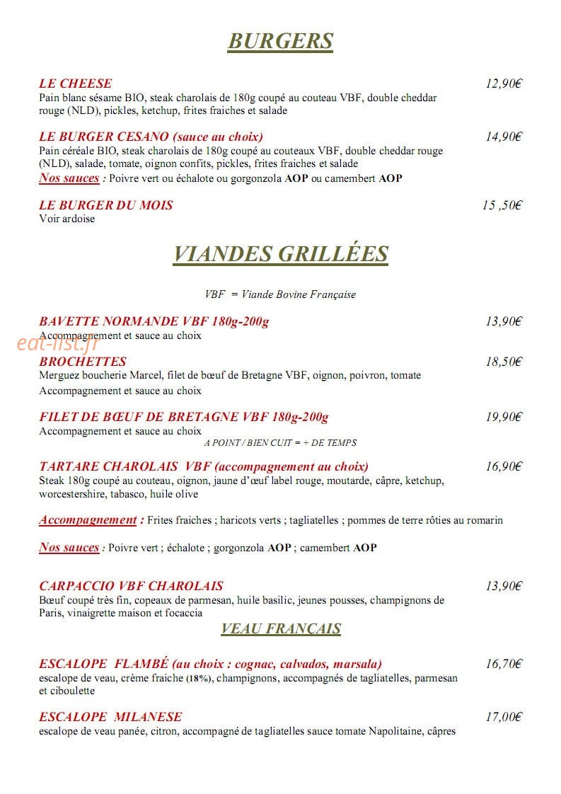 Cesano — carte page 4