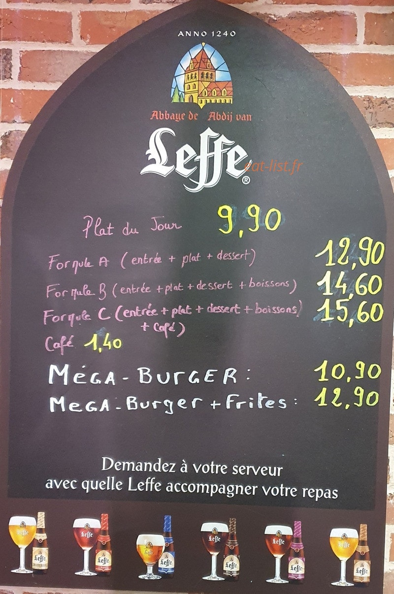 Le Carrefour — carte page 1
