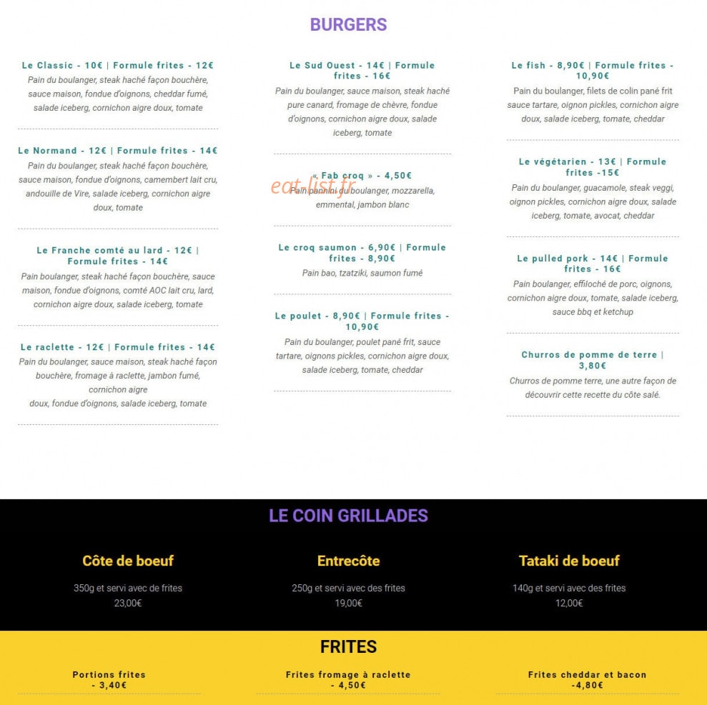 Ô Jours Heureux — carte page 7