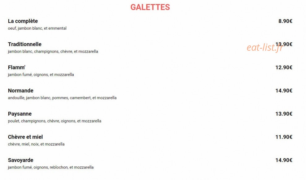 Ô Jours Heureux — carte page 4