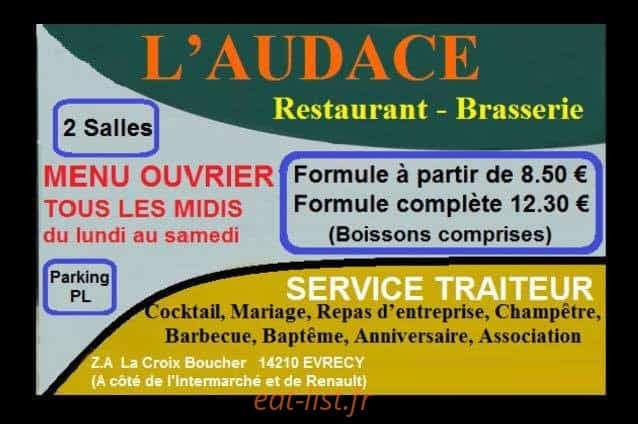 L'Audace — carte page 1