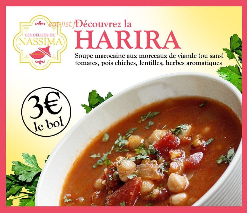 Les Délices de Nassima — carte page 2