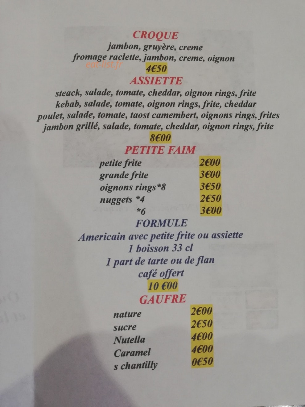 Casse C'route — carte page 3