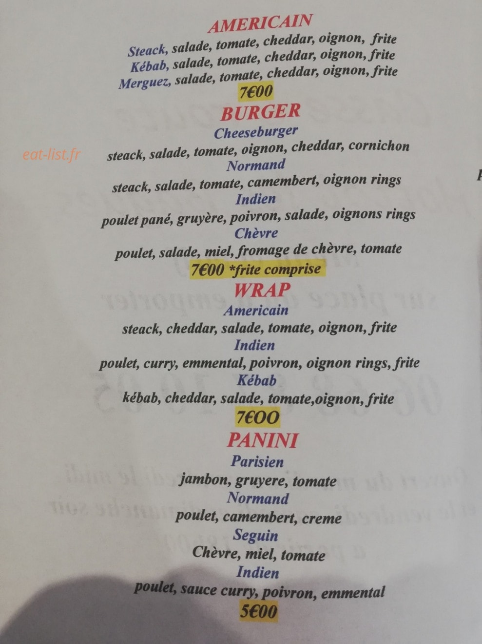 Casse C'route — carte page 2