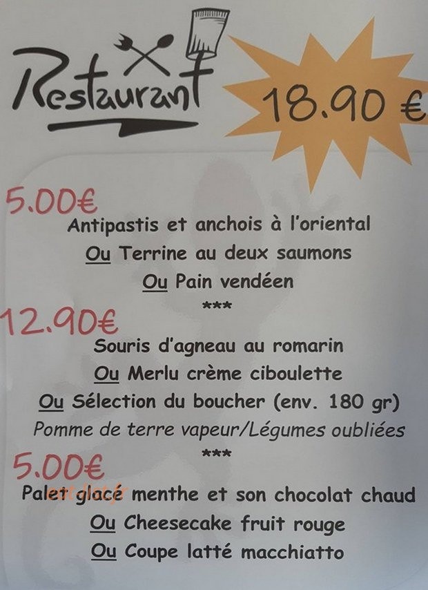 Le margouillat — carte page 1