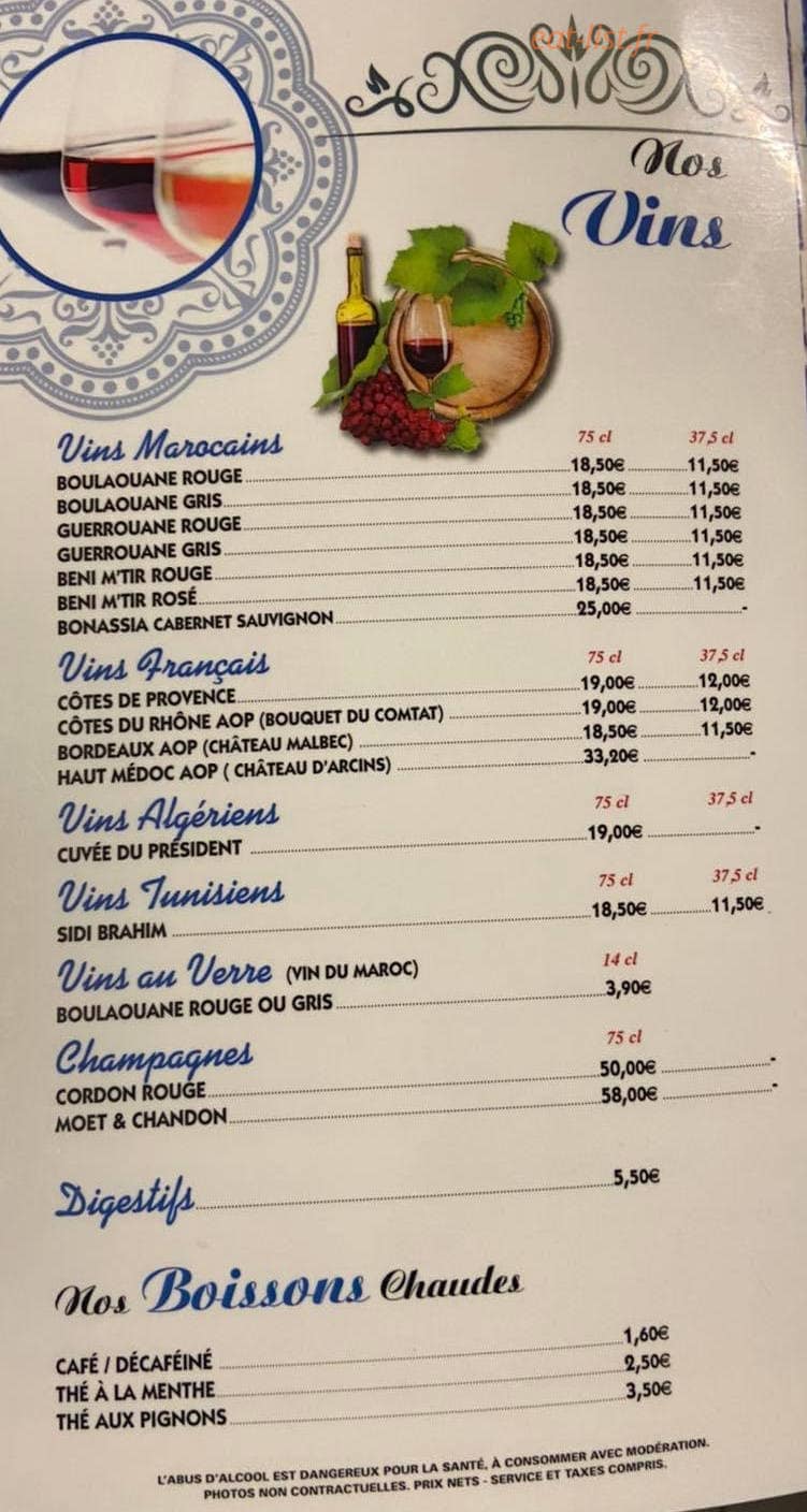 La table du Maroc — carte page 8