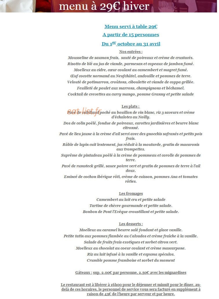 Le Saint-Pierre — carte page 4