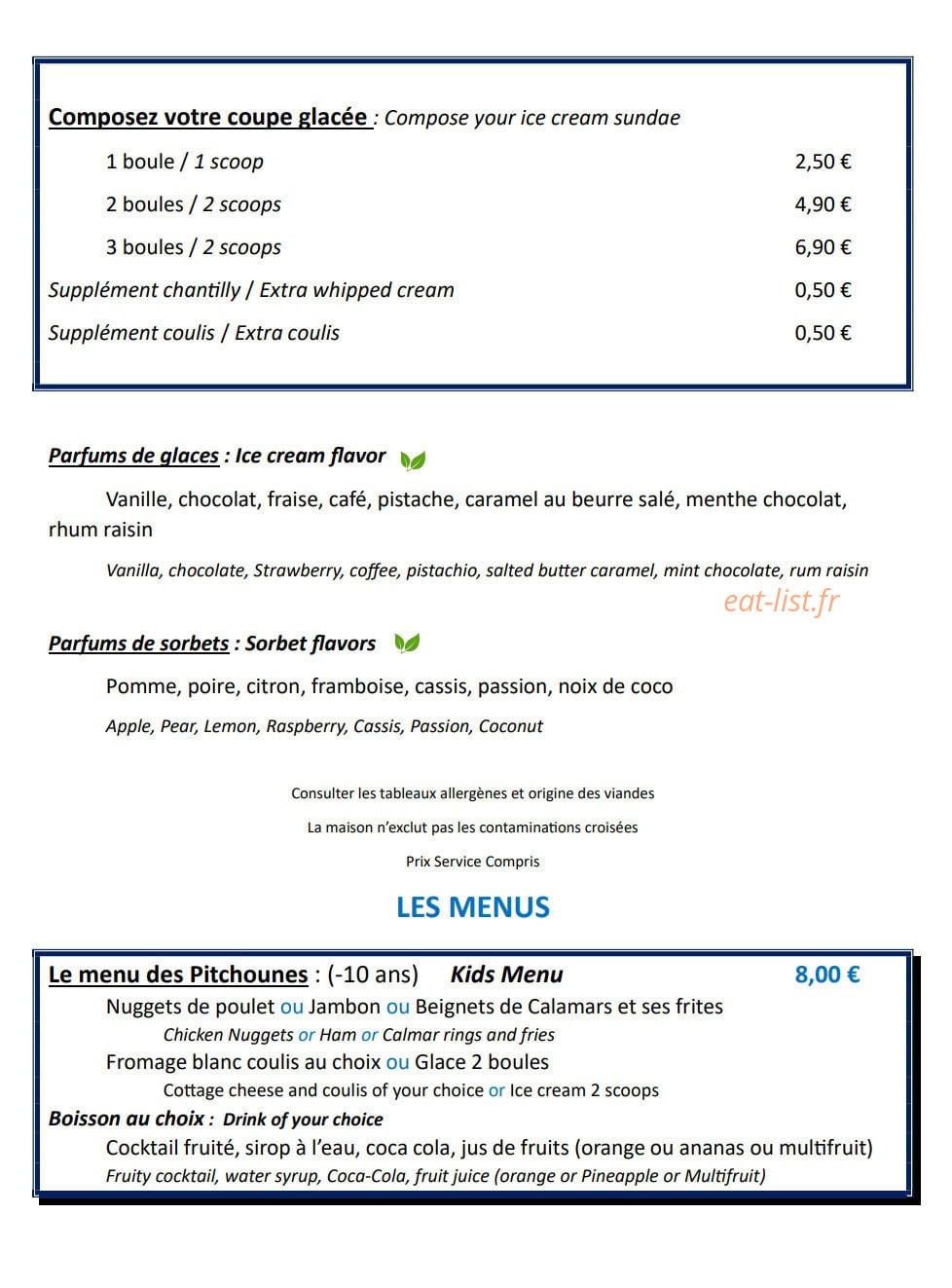 L'Ô à la bouche — carte page 7