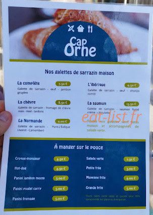 Cap Orne — carte page 1