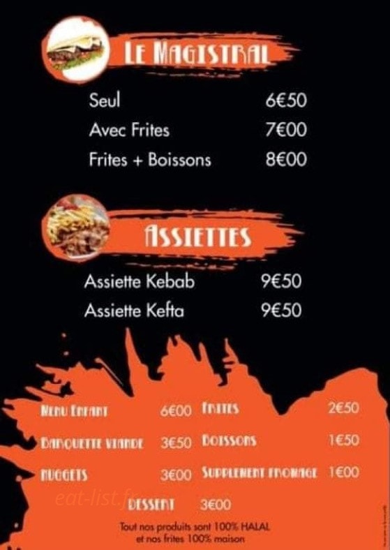 Le Jaf's Kebab — carte page 4