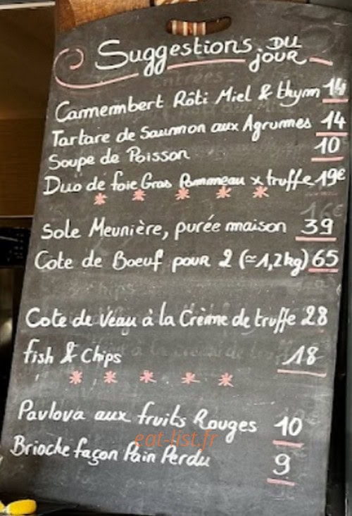 La Sauvageonne — carte page 1