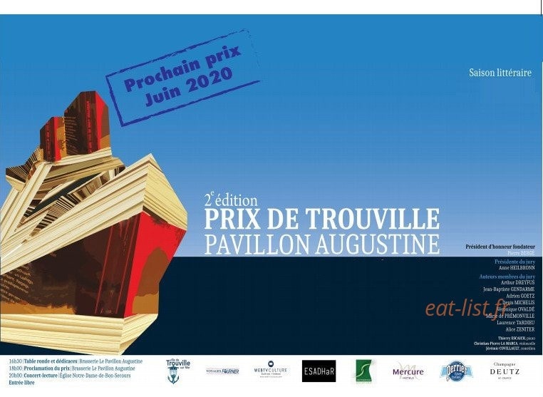 Le Pavillon Augustine — carte page 1