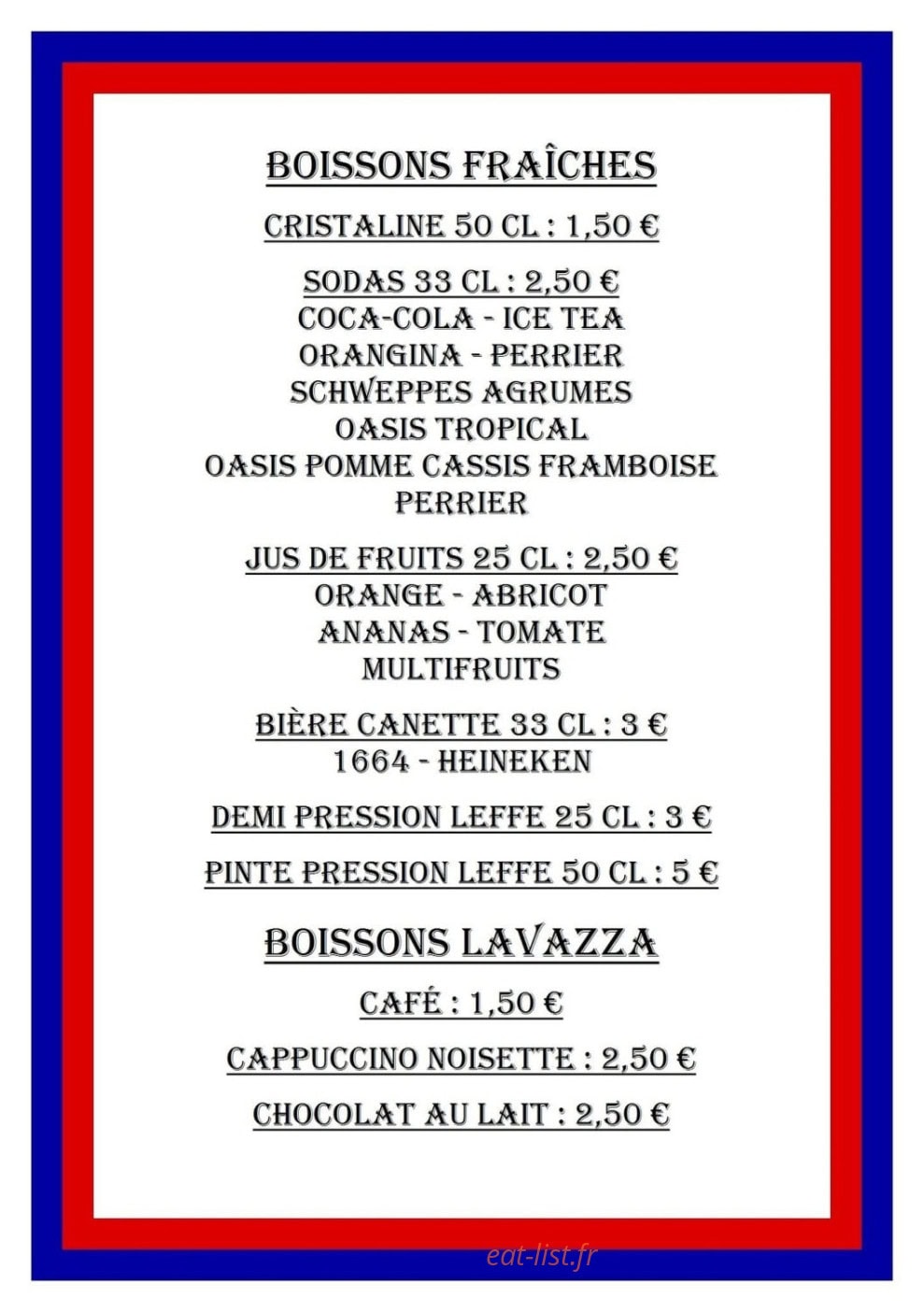 Le Severus — carte page 4