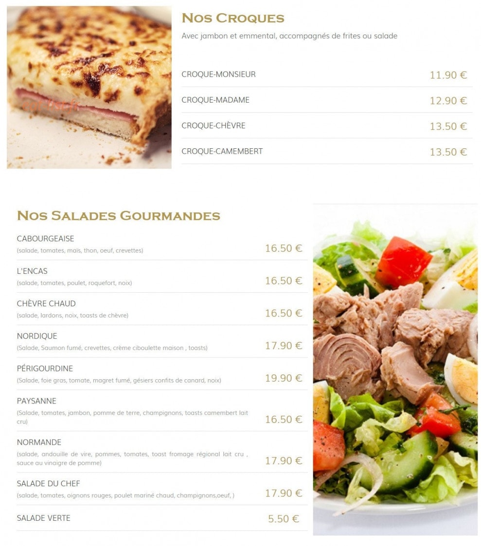 L'Encas — carte page 3