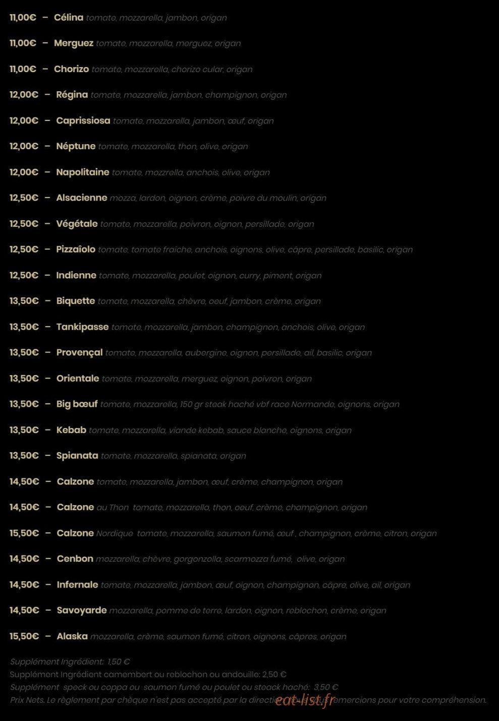 L'Oryx — carte page 11