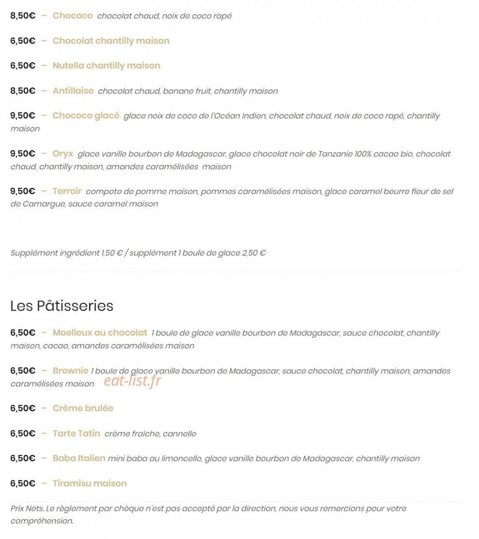 L'Oryx — carte page 7
