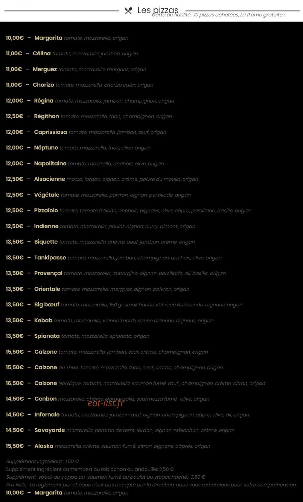 L'Oryx — carte page 10
