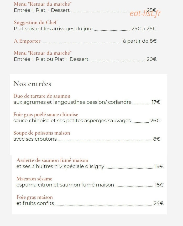 La Calypso — carte page 8