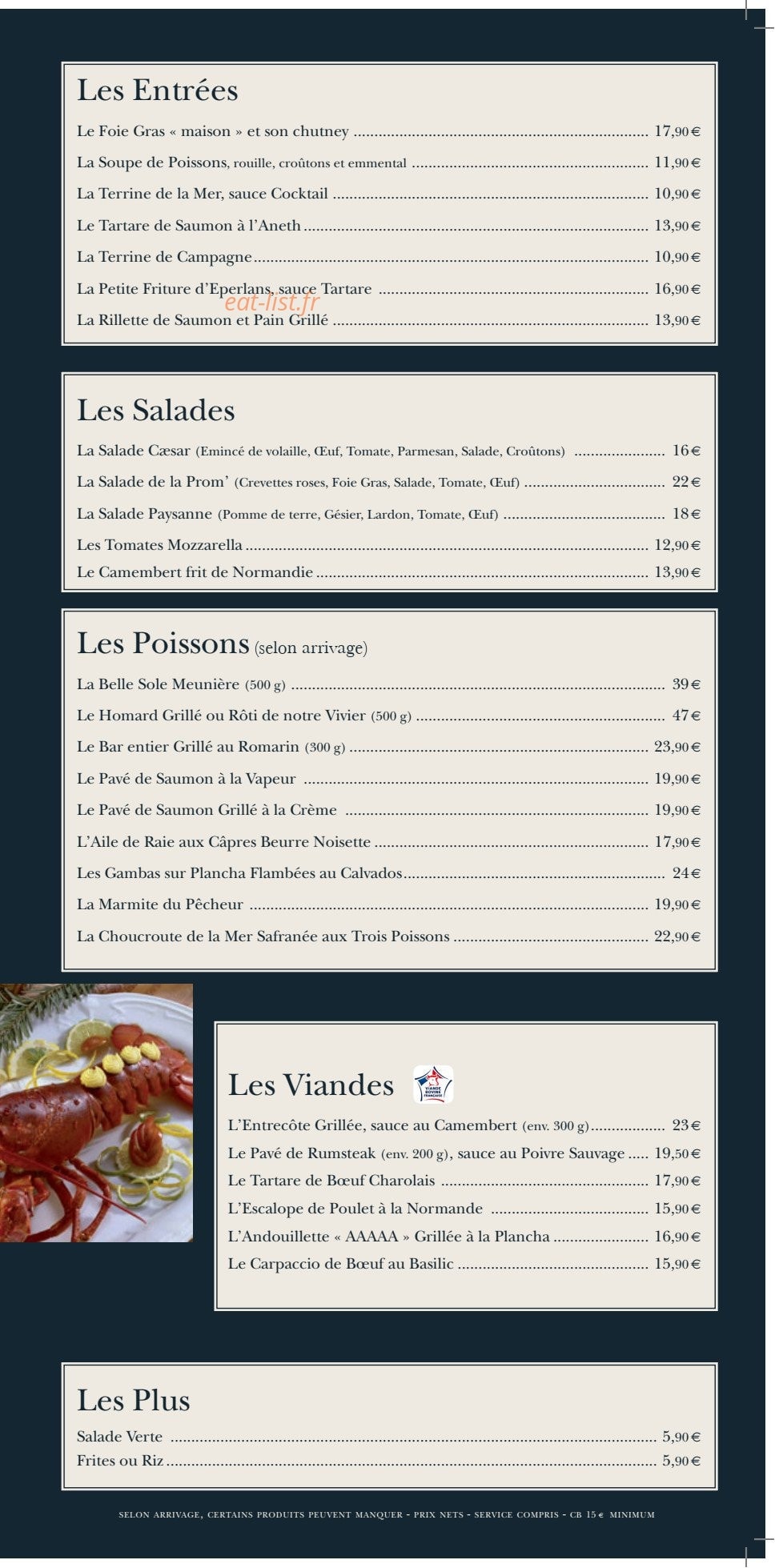 Le Beau Site — carte page 3