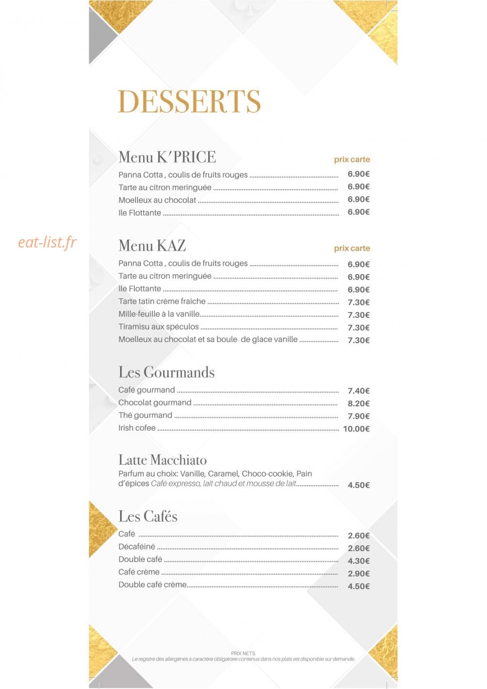 Le Kaz — carte page 8