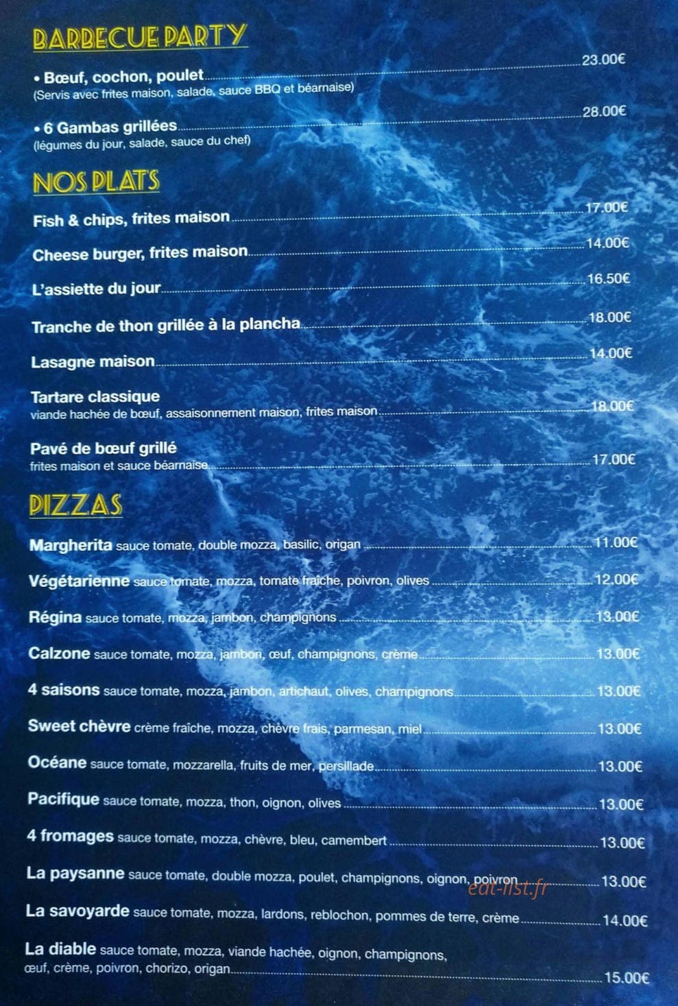 Le Plan Baie — carte page 1