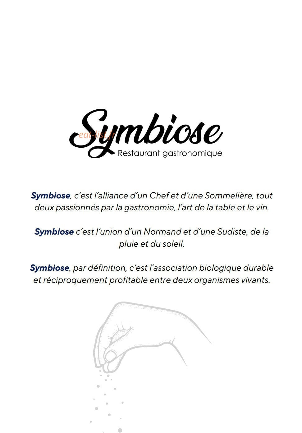 Symbiose — carte page 1