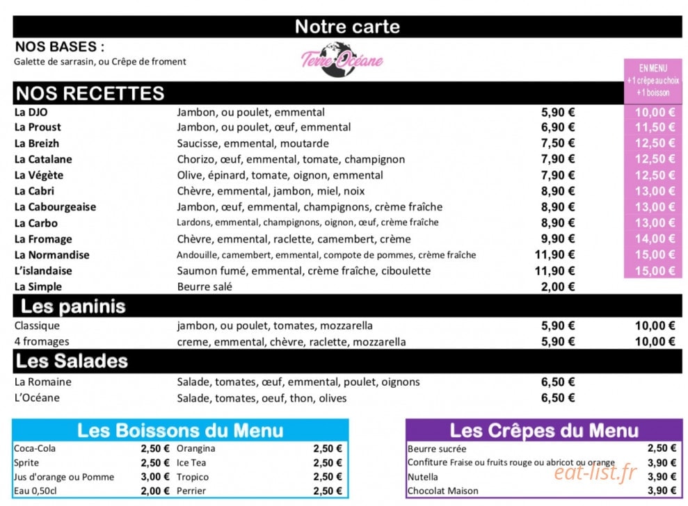 Terre Océane — carte page 1