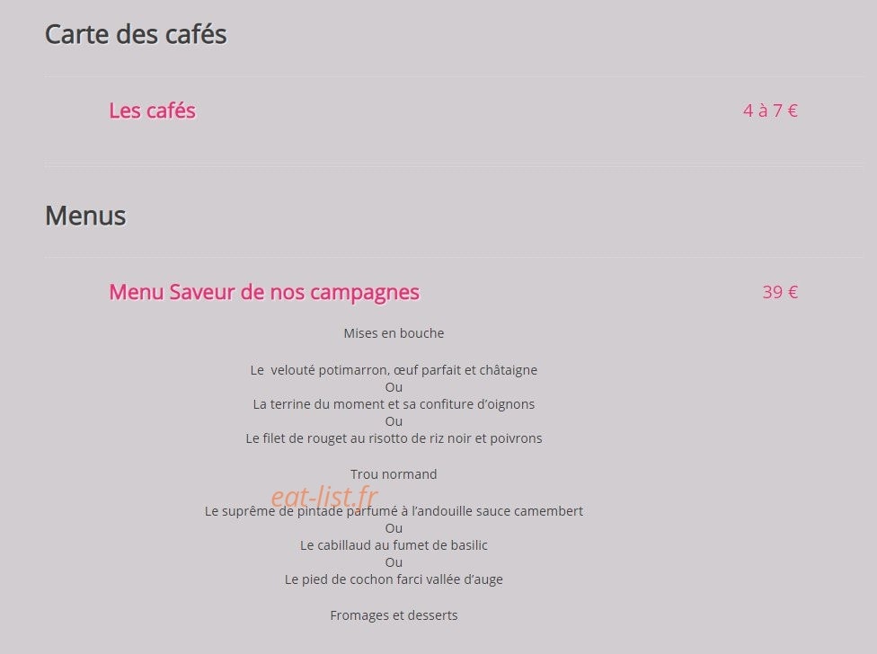 Au pied des marais — carte page 4