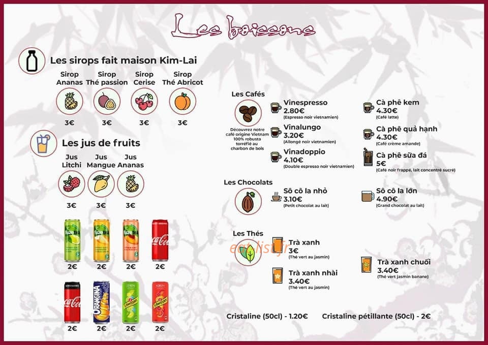 Kim-Lai — carte page 1