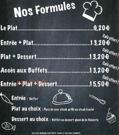 L'Accueil — carte page 1
