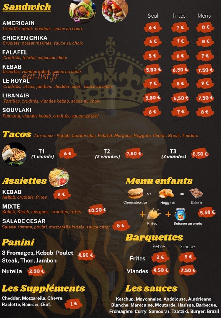 La Broche Royale — carte page 2