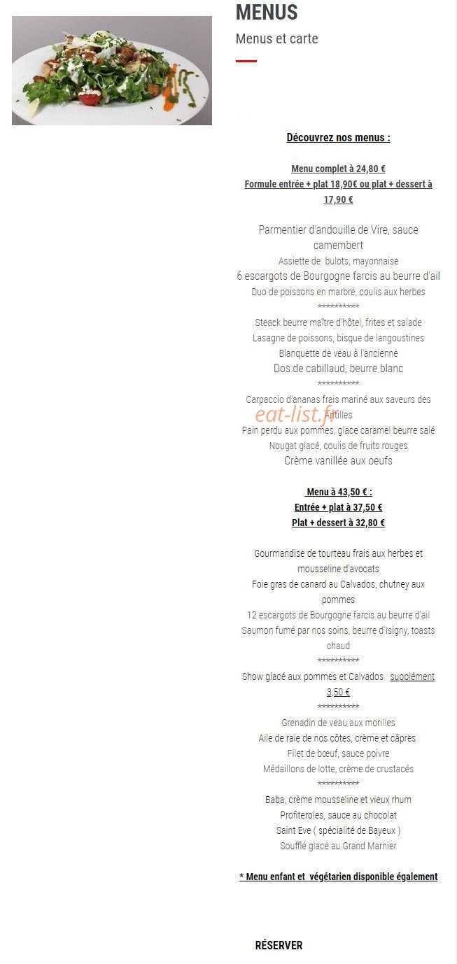 La Taverne Des Ducs — carte page 4