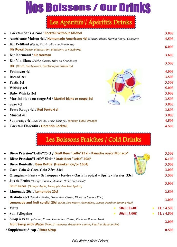 Le Florentin — carte page 6