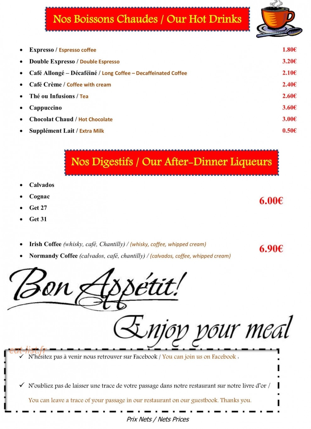 Le Florentin — carte page 7