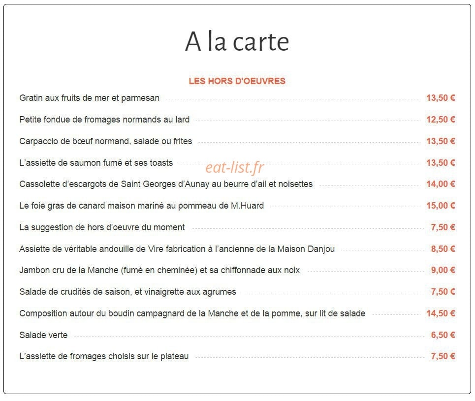 Le Pommier — carte page 4
