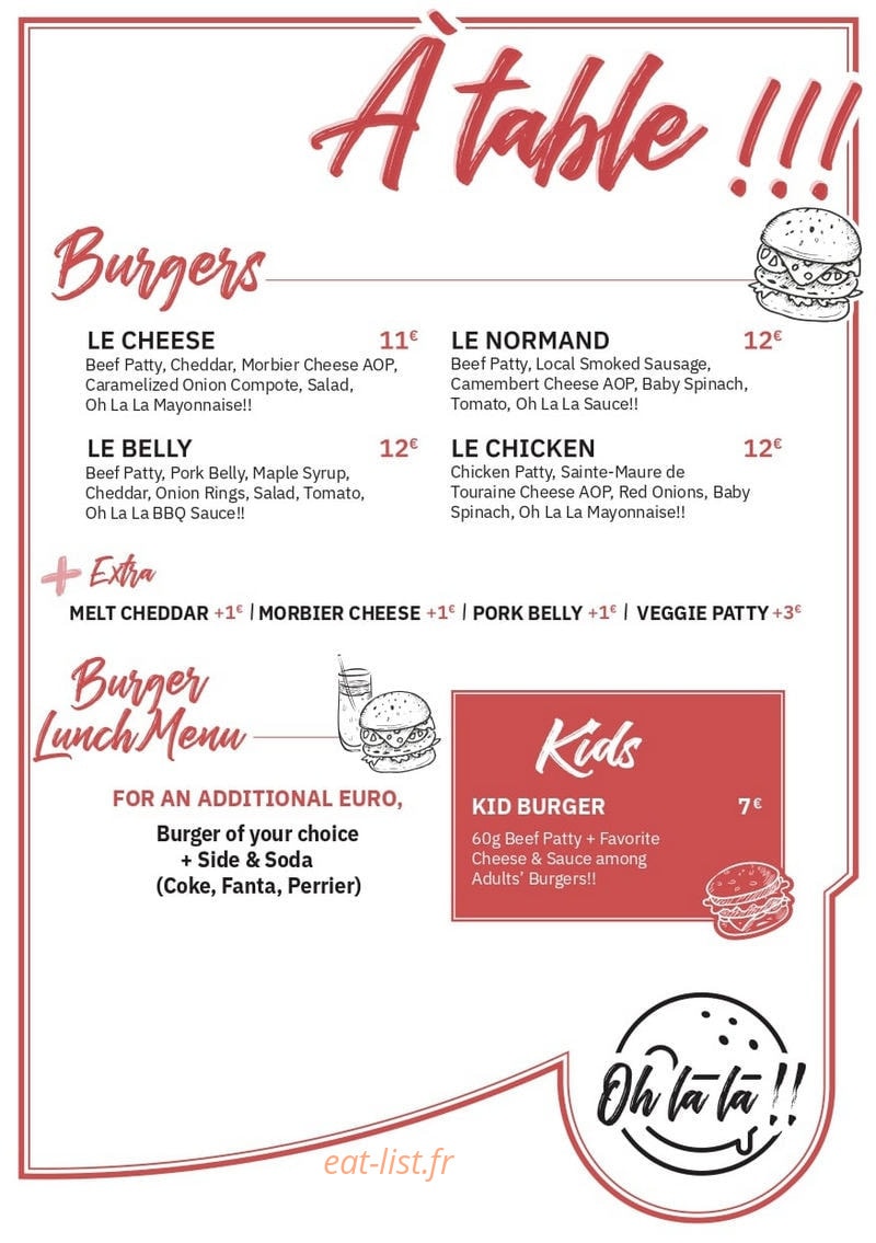 Oh La La - — carte page 6