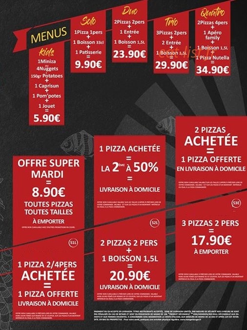 Pizza Family — carte page 2