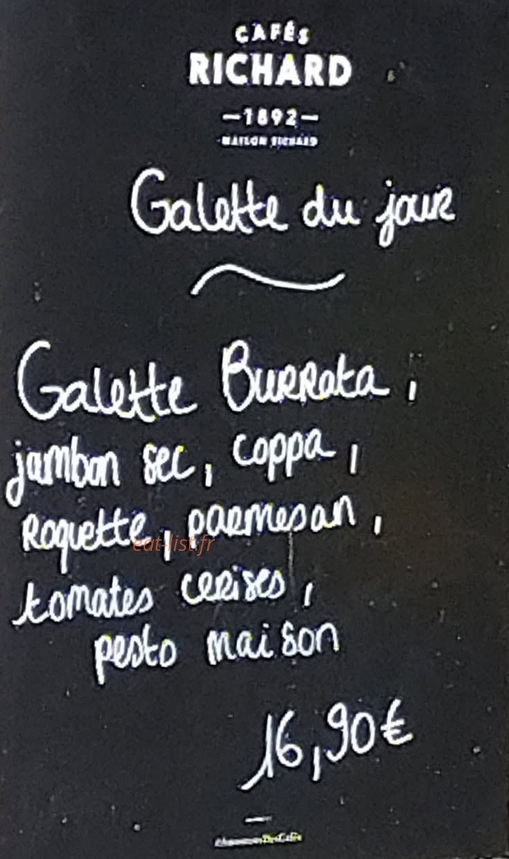 Show Glacé — carte page 1