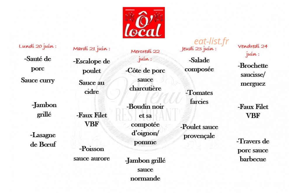 O Local — carte page 1