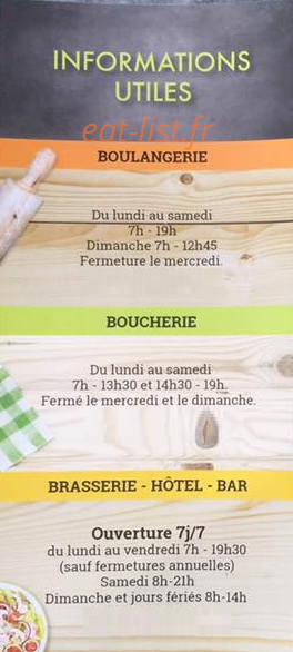 Relais des 3 Pommes — carte page 6